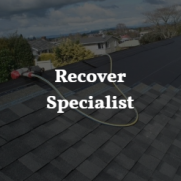 If your roof is showing signs of wear and aging, we offer recover”going over your exiting shingles”