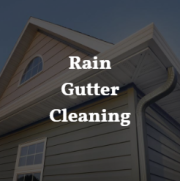 Enjoy no hassle gutter cleaning, we remove leaves, silt, tree particles.